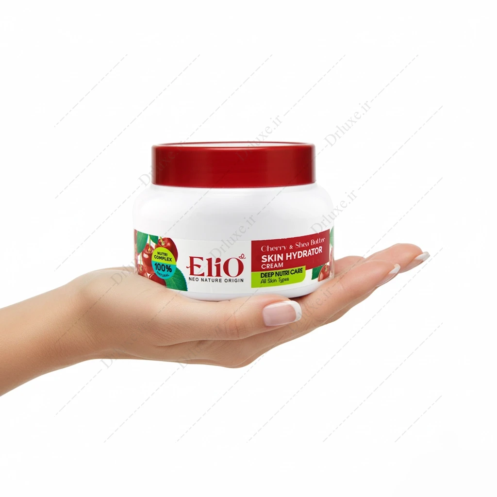 کرم مرطوب کننده کاسه‌ای گیلاس و شی باتر الیو 200 میلی‌لیتر